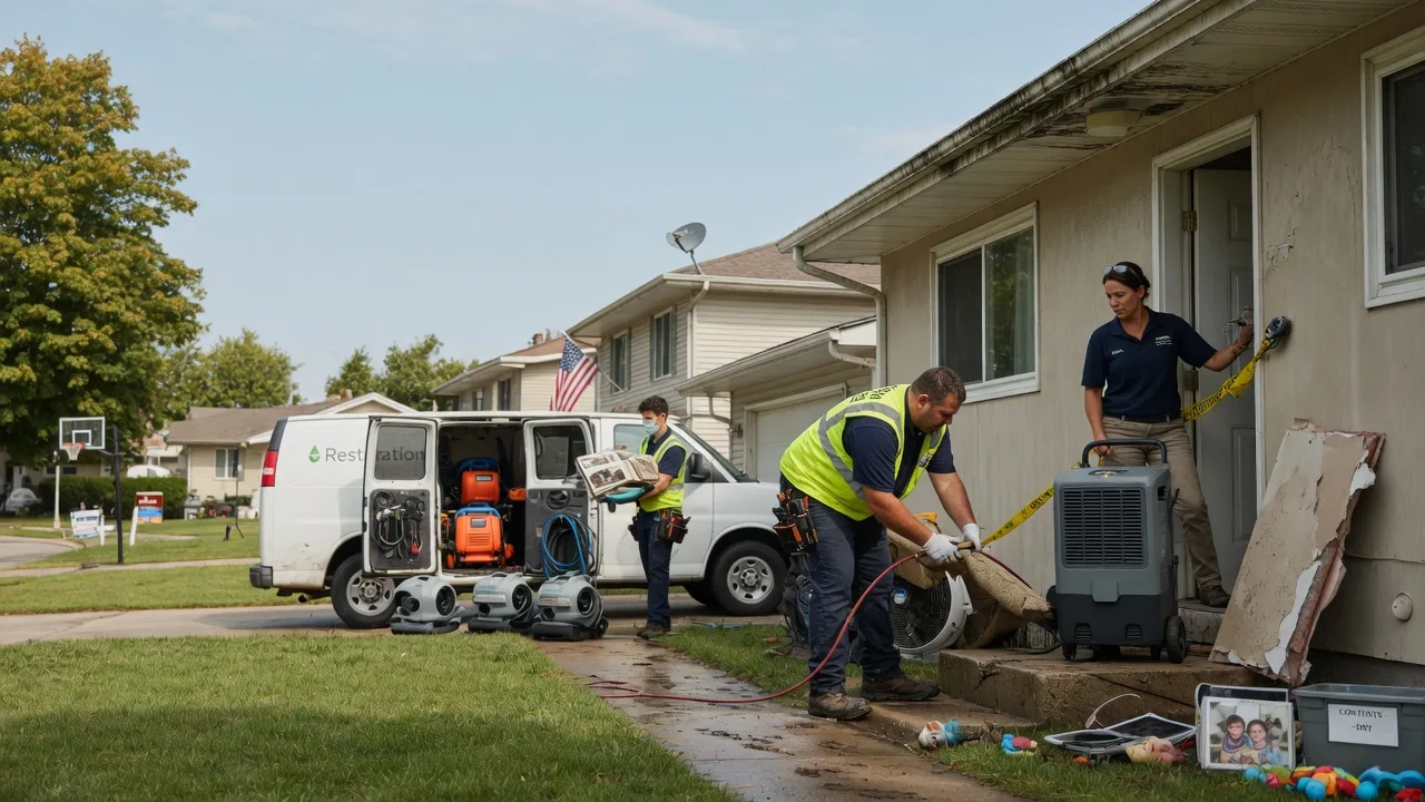 Water Damage Restoration in Defiance, IA near me